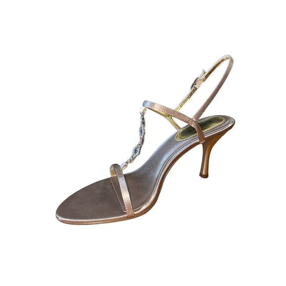 Nina - Vespa-YS Taupe Royal Strappy Heel/Pump Womens Size 10 NEW - Picture 2 of 10